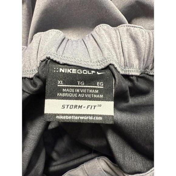 Nike Storm Fit Golf Pants Gray Waterproof Shell XL - Picture 3 of 7